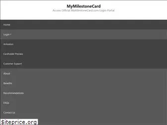 mymilestonecard.org