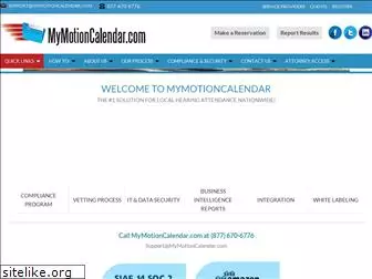 mymotioncalendar.com