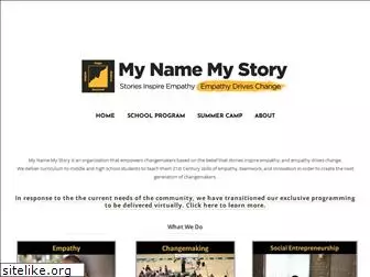 mynamemystory.org