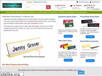 mynameplates.com