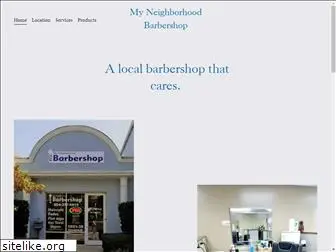 myneighborhoodbarbershop.com