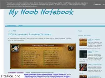 mynoobnotebook1.blogspot.com