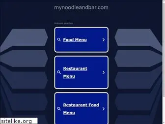 mynoodleandbar.com