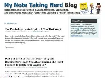 mynotetakingnerd.com