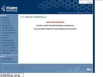 myo.itu.edu.tr