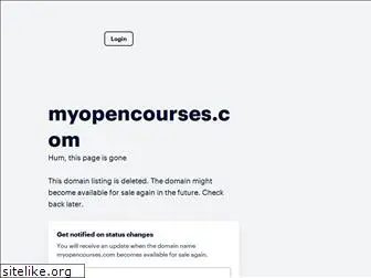 myopencourses.com