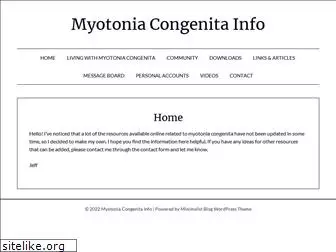 myotoniacongenita.info