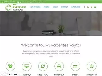 mypaperlesspayroll.com