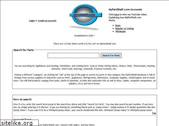 mypartshelf.com