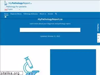 mypathologyreport.ca