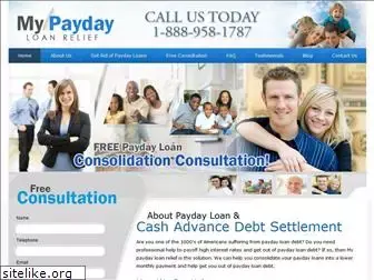 mypaydayloanrelief.com