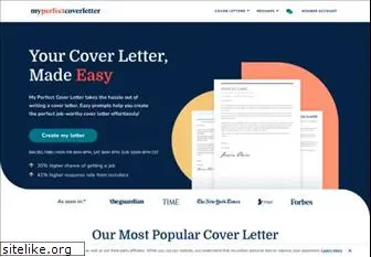 myperfectcoverletter.com