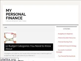 mypersonalfinance.com