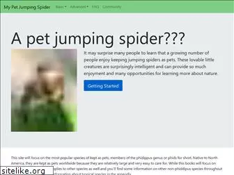 mypetjumpingspider.com