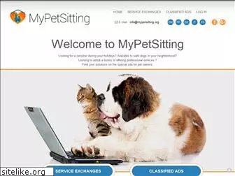 mypetsitting.org