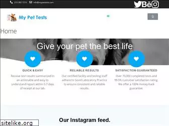 mypettests.com