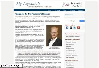 mypeyronies.com