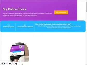 mypolicecheck.com.au