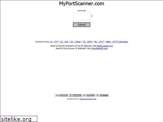 myportscanner.com