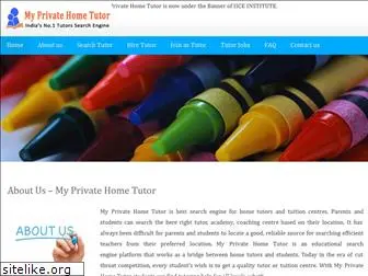 myprivatehometutor.in