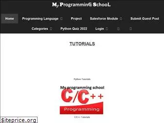 myprogrammingschool.com