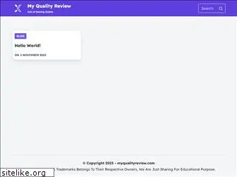 myqualityreview.com