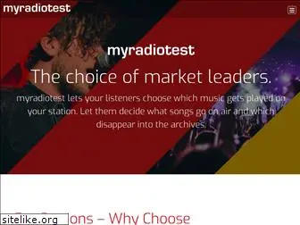 myradiotest.com