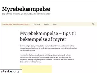 myrebekaempelse.dk