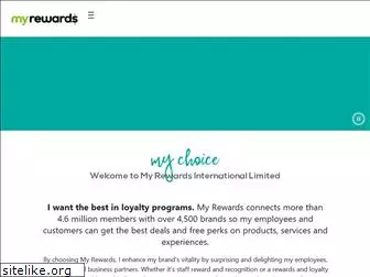 myrewardsinternational.com