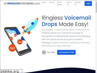 myringlessvoicemail.com