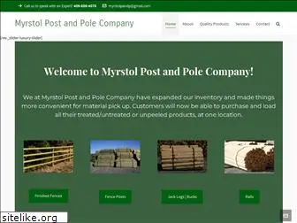 myrstolpostandpole.com