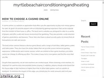 myrtlebeachairconditioningandheating.com