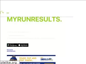 myrunresults.com