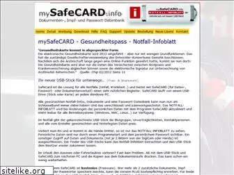 mysafecard.info
