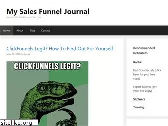 mysalesfunneljournal.com