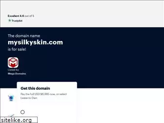 mysilkyskin.com