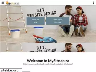 mysite.co.za