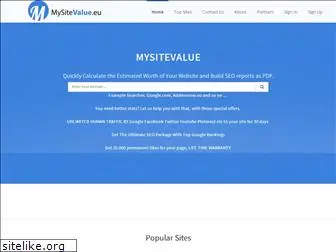 mysitevalue.eu