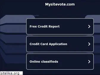 mysitevote.com