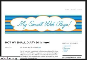 mysmallwebpage.com