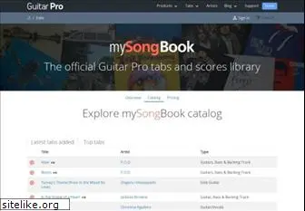 mysongbook.com