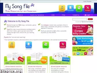 mysongfile.com