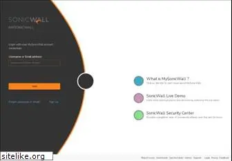 mysonicwall.com
