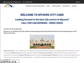 mysorecitycabs.com