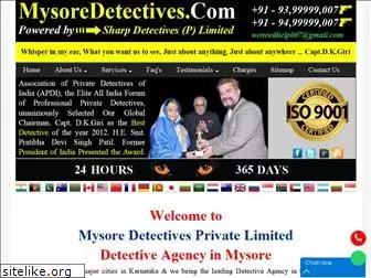 mysoredetectives.com