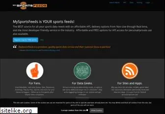 mysportsfeeds.com