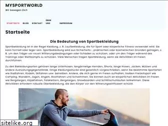mysportworld.de