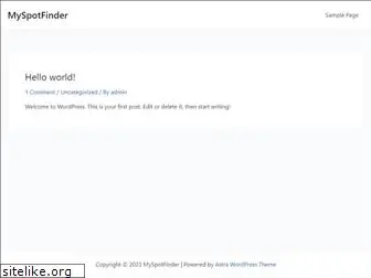 myspotfinder.com