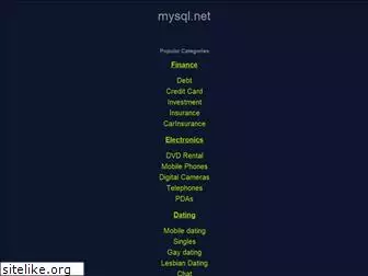 mysql.net