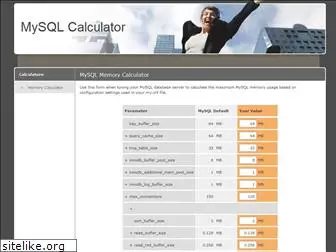 mysqlcalculator.com